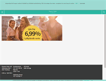 Tablet Screenshot of ekspresbank.dk